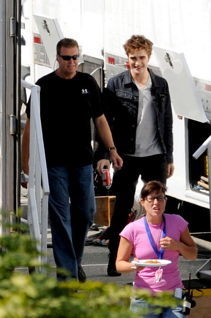 Rob on set 27 Aug 09 Rob on set 27 Aug 09