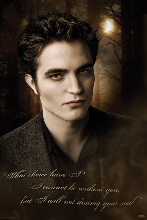 robert pattinson new moon poster. New Moon posters with