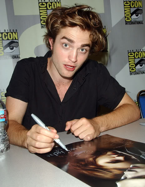 Rob signing posters