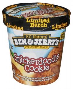 Ben & Jerry's Snickerdoodle Cookie