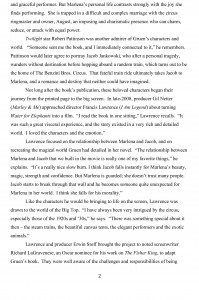 WFE Production Notes 2