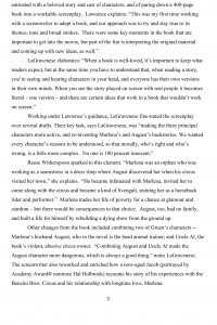 WFE Production Notes 3