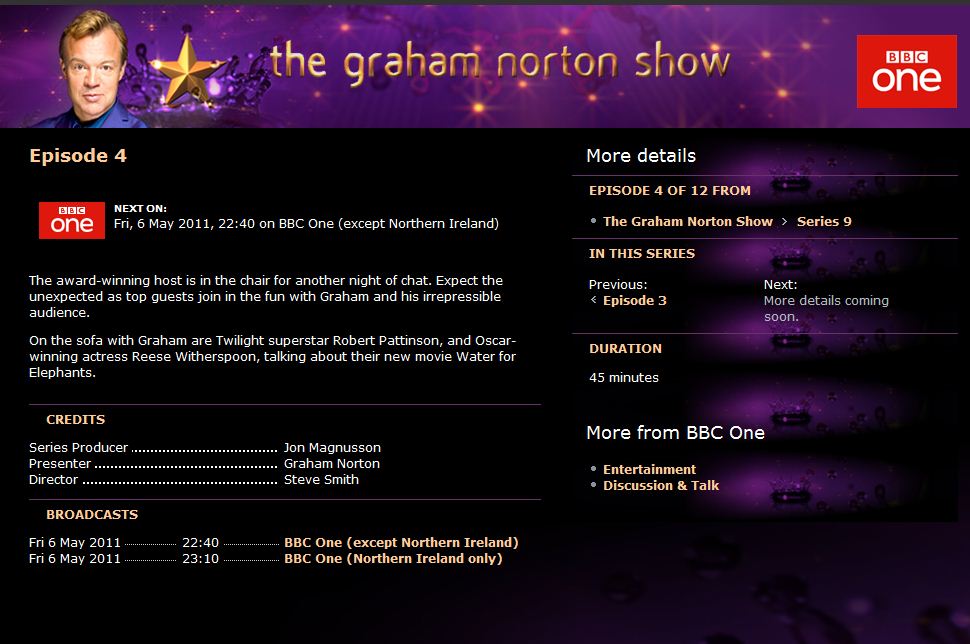 Graham Norton Show