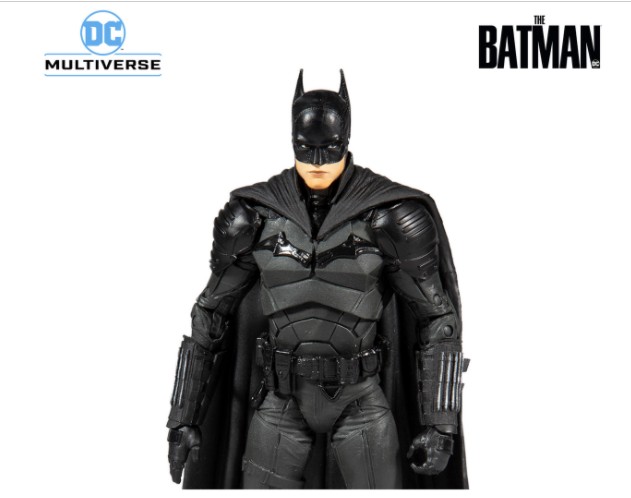 Batman 2022 DC Multiversum McFarlane Robert Pattinson Batman 7" Figur-NEU 